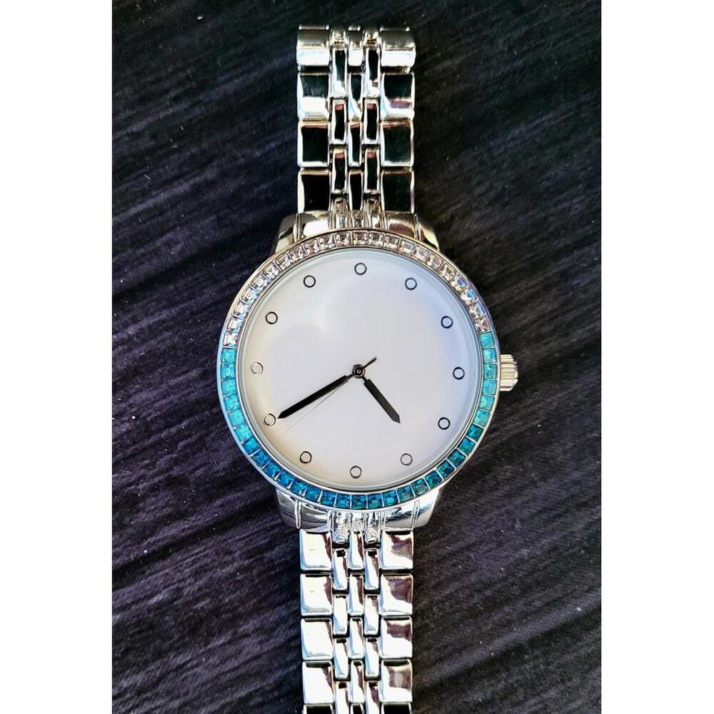 Rare Aquamarine Baguette Bezel‎ Mens Dress Watch Singapore